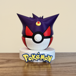 Pokéball Fan Art Mega Ectoplasma / Gengar