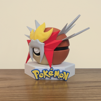 Pokéball Entei : Domptez la ferveur légendaire !