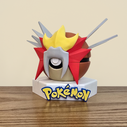 Pokéball Entei : Domptez la ferveur légendaire !