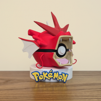 Pokéball Léviator - Gyarados Shiny : Maîtrisez la Fureur Rouge des Eaux !