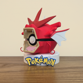 Pokéball Léviator - Gyarados Shiny : Maîtrisez la Fureur Rouge des Eaux !
