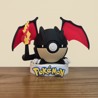 Pokéball Dracaufeu - Charizard Shiny : Ajoutez ce Trésor Unique à Votre Collection !