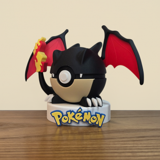 Pokéball Dracaufeu - Charizard Shiny : Ajoutez ce Trésor Unique à Votre Collection !