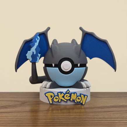 Pokéball Fan Art Mega-Dracaufeu-X / Mega-Charizard-X