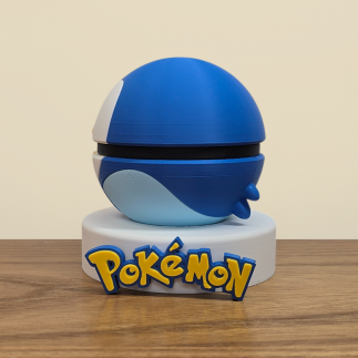 Pokéball Tiplouf | L'élégance aquatique en Figurine de Collection
