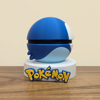 Pokéball Tiplouf | L'élégance aquatique en Figurine de Collection