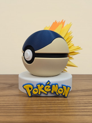 Pokéball Héricendre - Cyndaquil : L'Éruption en Balle