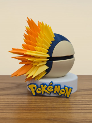 Pokéball Héricendre - Cyndaquil : L'Éruption en Balle