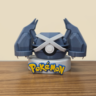 Pokéball Métalosse - Metagross : L'acier de la logique !
