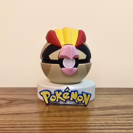 Pokéball Roucarnage - Pidgeot : Domptez l'air Ultime !
