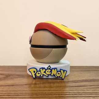 Pokéball Roucarnage - Pidgeot : Domptez l'air Ultime !