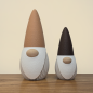 Duo de Gnomes Japandi | Décoration Automnale