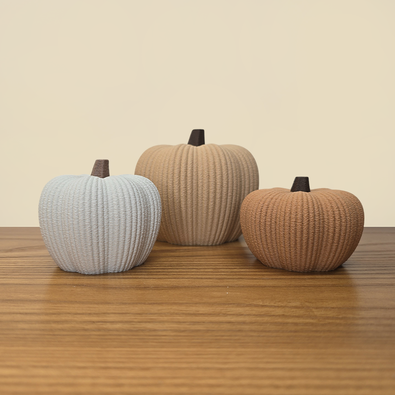 Trio de Citrouilles texturées