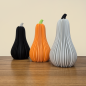 Courge Nervurée : Design Scandinave pour une Déco d'Automne