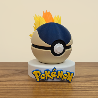 Pokéball Héricendre - Cyndaquil : L'Éruption en Balle