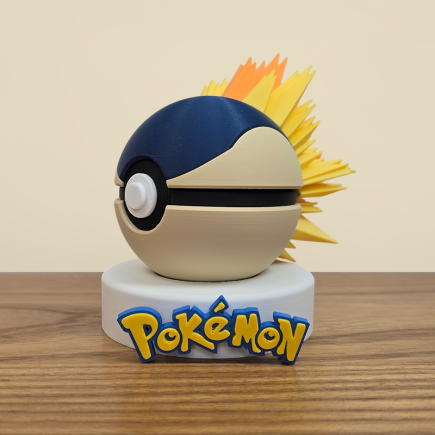 Pokéball Héricendre - Cyndaquil : L'Éruption en Balle