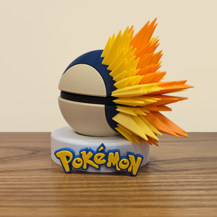 Pokéball Héricendre - Cyndaquil : L'Éruption en Balle