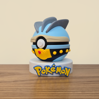 Capturez la force ultime ! Découvrez la Pokéball Mackogneur, une pièce en résine unique inspirée de Machamp, le champion inconte