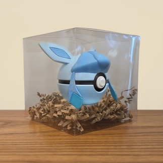 Pokéball Givrali - Glaceon : L'Élégance Glaciale !