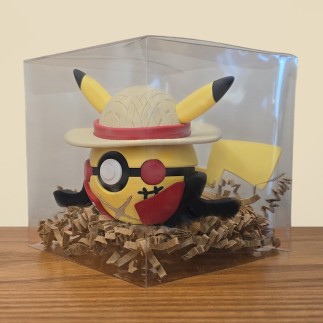 Pokéball Pikachu Luffy : Le Roi des Pirates Pokémon !
