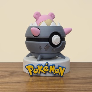 Pokéball Mega Flagadoss - Mega Slowbro : La Forteresse Impénétrable !