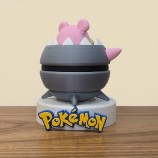 Pokéball Mega Flagadoss - Mega Slowbro : La Forteresse Impénétrable !