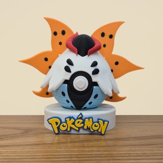 Pokéball Pyrax - Volcarona : L'Incandescence Solaire !