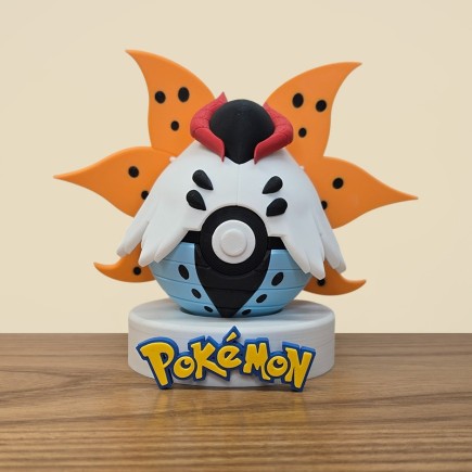 Pokéball Pyrax - Volcarona : L'Incandescence Solaire !