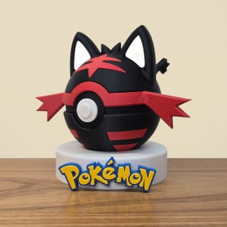 Pokéball Flamiaou - Litten : Le Feu Félin !