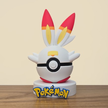 Pokéball Flambino - Scorbunny