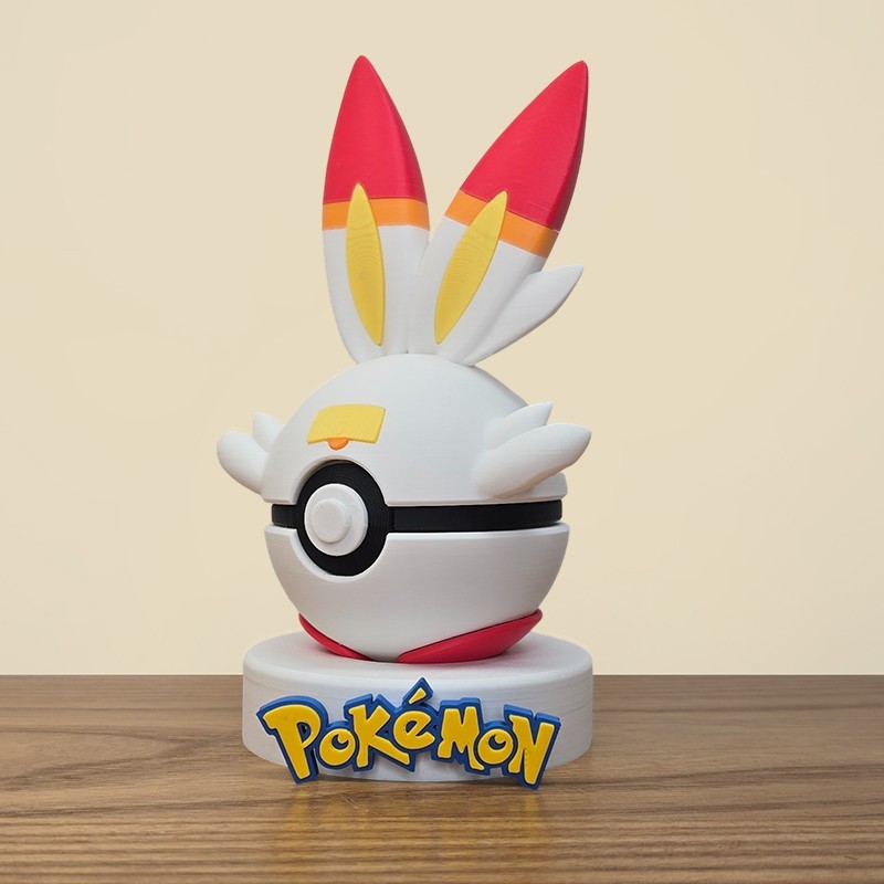 Pokéball Flambino - Scorbunny