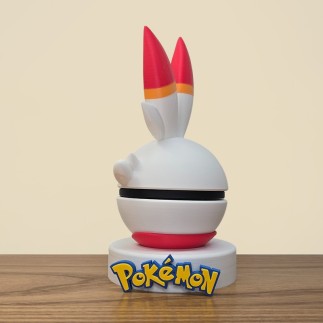 Pokéball Flambino - Scorbunny : L'Énergie Incandescente !