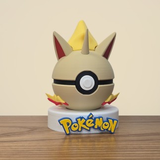 Pokéball Galopa - Rapidash : L'Étalon de Feu Ultime !