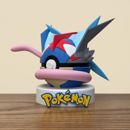 Pokéball Amphinobi Sacha - Ash-Greninja : Le Maître du Shuriken d'Eau !
