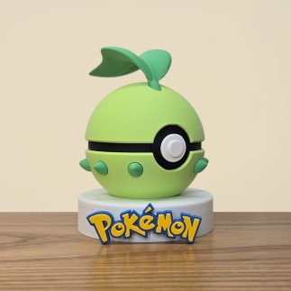 Pokéball Germignon - Chikorita : La Douceur de la Nature !