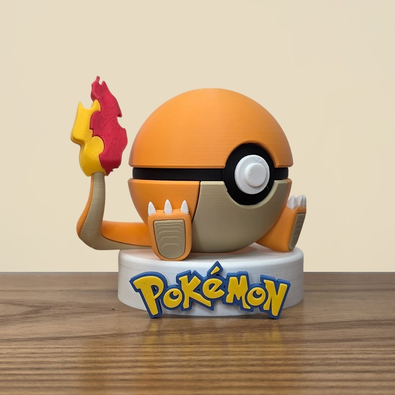 Salamèche - Charmander PokéBall Spéciale : Ajoutez du Feu à Votre Collection