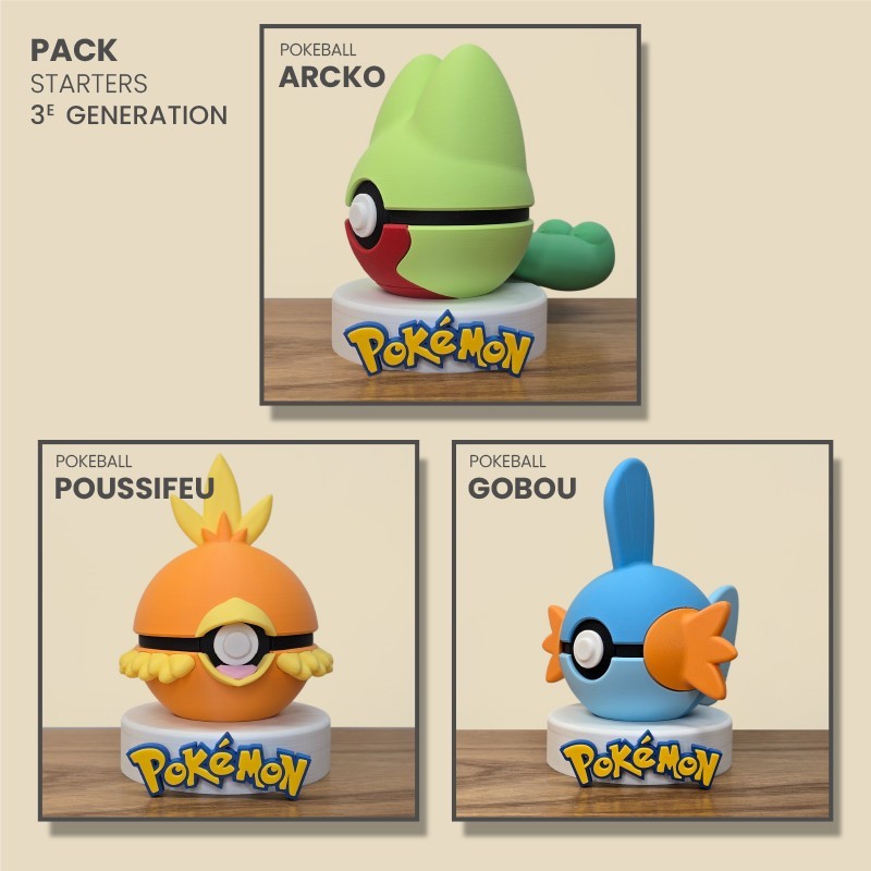 Pack Starters 3e Génération