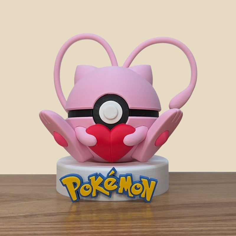 Pokéball Mew Coeur