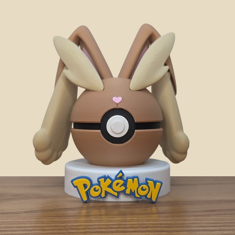 Pokéball Lockpin - Lopunny