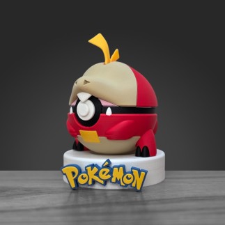 Pokéball Chochodile - Fuecoco : L'Énergie du Starter Croco Feu