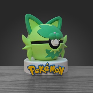 Pokéball Poussachat - Sprigatito