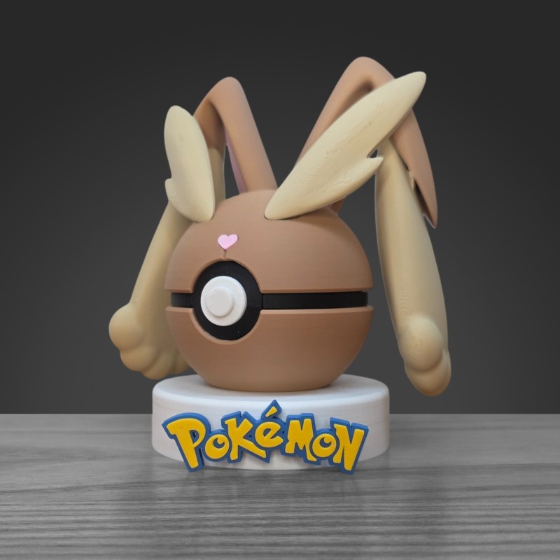 Pokéball Lockpin - Lopunny