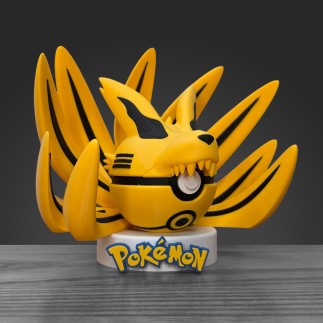 Pokéball fusion Feunard Kyubi