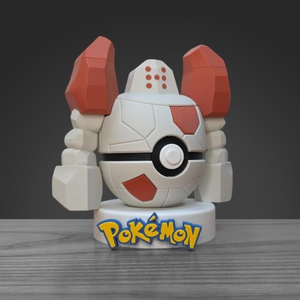 Pokéball Regirock - Édition Golem de Roche : La Puissance Éternelle de Hoenn