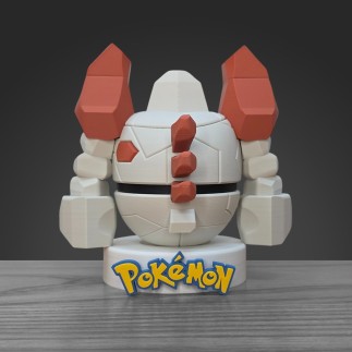Pokéball Regirock - Édition Golem de Roche : La Puissance Éternelle de Hoenn