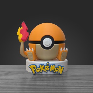 Salamèche - Charmander PokéBall Spéciale : Ajoutez du Feu à Votre Collection