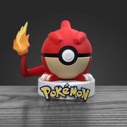 Poké Ball Reptincel - Charmeleon : L'Énergie Évolutive pour les Fans !