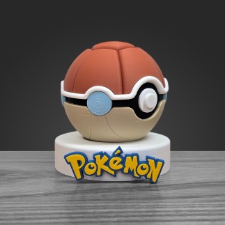 Découvrez la Poké Ball Carapuce unique ! Un objet de collection adorable pour les fans de Pokémon Eau.