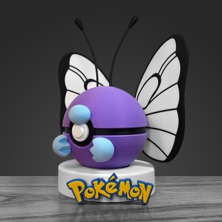 Pokéball Papilusion - Butterfree : L'envol gracieux !