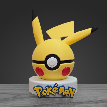 Pokéball Pikachu - L'Éclair Électrique Ultime !